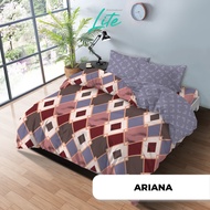 Kintakun New LITE Bed Cover Set SPREI FLAT Uk. 160x200cm