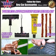 Car Tubeless Tire Tyre Puncture Plug Car Repair Tools Kits 6pcs Small Delicate
