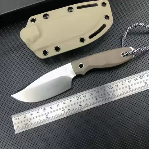 Trskt BK Plus Tactical Knife,Survival Knife,Camping Rescue Hunting Knives,6MM Thickness 12crNi2 Blad