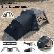 [Woodz] SHINETRIP Auto Dome Canopy Tent Series Silver Coated Canopy Oversized Quick Setup Camping Wa