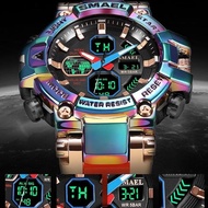 Jam Tangan Sport Analog Digital Pria Wanita Merk SMAEL 8027