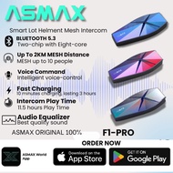 ASMAX F1 PRO MOTORCYCLE HELMET MESH INTERCOM EXCLUSIVE SELF-DEVELOPED 40mm BOX BACK CAVITY SPEAKER
