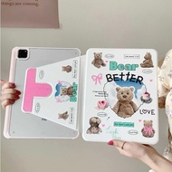 Ipad Tab Case Samsung Galaxy Tab 720 Rotate Tab S9/S9 Plus Acrylic Flip Case S8/S8 Plus/Tab A7 Lite/