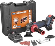 Güde 58516 MW 18-201-30K Multi-Tool (18V E³ Battery System, 2.0Ah Battery, 3.0A Quick Charger, 27-Pi