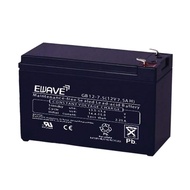 แบตเตอรี่ GB12V-7.5AH ดำ Chuphotic EWAVE