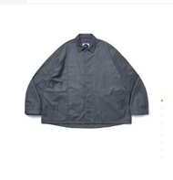 「M號」MELSIGN - Patched OV-L/S Shirt - Gray sizeM goopi選物