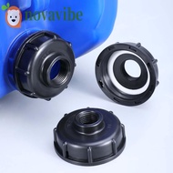 NOVAVIBE IBC fuel tank Ton Barrel Valve Fittings Adapter 1/2"",3/4"", 1"" IBC Tank Adapter