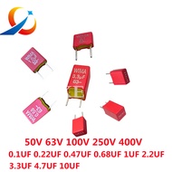 【Get the Perfect Fit】 2PCS WIMA RED MKS2 5MM Film Hi-Fi Audio 0.1UF 1NF 0.01UF 1UF 3.3UF 4.7UF 10UF 
