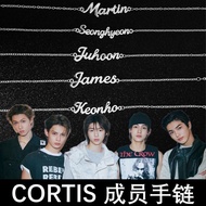 CORTIS/CORTIS Men's Team Letter Bracelet Combination Martin Martin Zhao Yufan Jin Main Training/Oplk