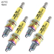 4pcs A7TC Iridium Nozzles Spark Plugs CR7HSA CR6HSA CR7HGP para sa GY6125 Pedal Motorcycle / 1
