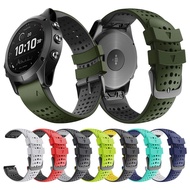 22Mm Quick Fit Silicone Watchband Wristband For Garmin Fenix 6 Fenix6 GPS Strap Easyfit Band For Garmin MARQ/Fenix 5 Bracelet