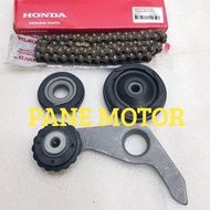 RANTAI KETENG SENTRIK PLIS PLAT ROL KETENG SUPRA X 125 HELM IN SUPRA X 125 FI F1 INJEKSI BEST QUALIT