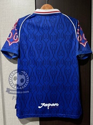 New!! เสื้อฟุตบอลย้อนยุค Retro ทีมชาติญี่ปุ่น ลายไฟ ปี 1998 ปีนี้หายากมาก สินค้าสวยตรงปกรับประกันคุณภาพสินค้า