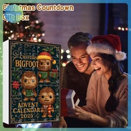 AA Bigfoot Edition Advent Calendar 2025, 24 Unique Sasquatch Ornaments, Advent Calendar 2025, Bigfoo