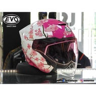 Evo RS9 Sakura Helmet (Color Visor Sold Separately)