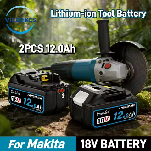 NEW Original For Makita 18V Battery BL1860 12000mAh Compatible with DTD173 DHP487 DJV182 Professiona