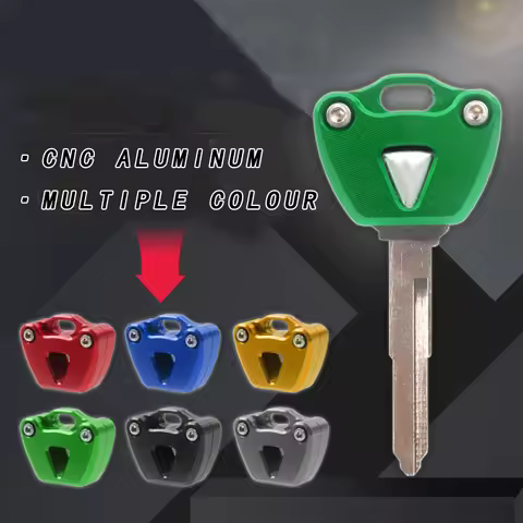 Motorcycle CNC Key Cover Case Shell Keys Protection Fit For ZX6R ZX9R ZX10R ZX12R ZX14R ZZR1400 ZRX1