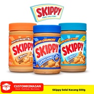 Skippy Peanut Butter 500g / Peanut Butter / Selai Kacang Skippy  / Skippy Peanut Butter / Selai Kaca