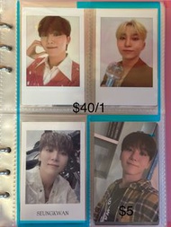 Seventeen Seungkwan 夫勝寛小卡