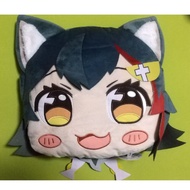HOLO LIVE OOKAMI MIO VTUBER FACE CUSHION PLUSH ANIME JAPAN