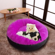 Soft Fur Cat Bed/ Large Jumbo Cat Bed/ Cat Bed Soft Round Cat Bed/ Cat Bed Cat Pillow Bed/ Cat House