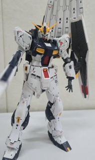 RG NU GUNDAM RX-93完成品有配件手，所見所得