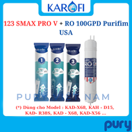 Bộ 11 lõi lọc nước Karofi cho KAD-X68 KAH - D15 KAD- R38S KAD - X68 KAD-X56 ...- Hàng chính hãng