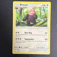 Bewear - 18/30 - Sun & Moon Alolan Raichu Trainer Kit - Raichu Stamp - Pokemon TCG