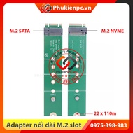 M.2 SATA, M2 NVMe PCIe extension Adapter, protects M2 slot on Mainboard, used for PC computers, M.2 
