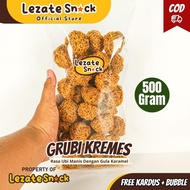 Lezate Snack - Grubi Kremes 1 KG Isi 60 Biji Manis / Kremes Ubi Jalar Gula Merah Manis Kiloan Khas C