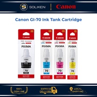 Ready Stock Canon GI70 GI-70 BK/C/M/Y Ink Tank Ink Ink Cartridge Canon GM2070 G5070 G6070 GM4070 Pri