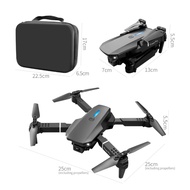 E99 PRO Drone Screen Control Aerial Drone High Definition Dual Camera Remote Control Aircraft, Foldi