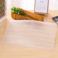 fail buku sekolah file buku sekolah [10 Pcs] Deli 5568 File Bag A4 Transparent Information Bag Stora