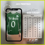 ➧ ▼ ∦ └ Customized Number and Surname DLSU Warmer Jersey