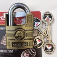 Genuine 60mm anti-cut veison lock (4 swords)