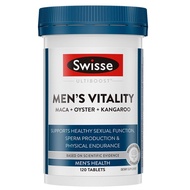 ★ Swisse Ultiboost Men's Vitality Maca Oyster Kangaroo จิงโจ้ มาเก๊า หอยนางรม นำเข้าจากออสเตรเลีย พล