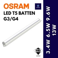 OSRAM LEDVANCE LED T5 BATTEN 1FT/2FT/3FT/4FT [ 3.4W/6.5W/9.6W/13W ] LED TUBE LIGHTING WITH CONNECTOR