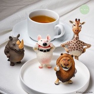 Animal Life Chubby Series 2 朝隈俊男 圓滾滾系列笑嘻嘻 Say Cheese 獅子 長頸鹿 犀牛 牛頭梗 拍照動物 影相動物 猴子 馬騮 大象 河馬 老虎 盒蛋 玩具 公仔