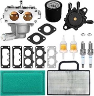 BlueStars 791230 Carburetor Kit - Fit for B&S 445677 405777 406777 407777 20-25 HP 4 Cycle V-Twin En