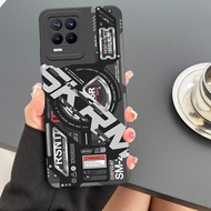 Softcase Realme 8 / Realme 8 Pro - Motif Mesin  Silikon Pro Camera Casing HP Pelindung Handphone