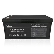 Anern แบตเตอรี่พลังงานแสงอาทิตย์ LiFePO4 12V 100AH/200AH แบตเตอรี่ลิเธียม 12.8V Battery พร้อม BMS ใน