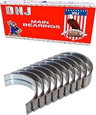 DNJ MB211.10 Main Bearings Set Oversize .010 in. (.25mm) For 86-05 Honda, Acura, Isuzu 1.6L-2.3L L4 