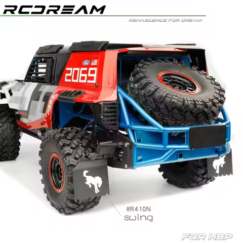 RCDream 1/8 Mud Flap Mudguard / Side Steps Side Plate for MJX H8P Bronco Option Upgrade Parts #R410N