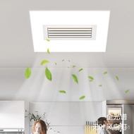Office Integrated CeilingledCeiling Fan Lamp Kitchen60x60Embedded Ceiling Aluminum Gusset Bladeless Fans
