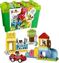LEGO DUPLO Classic Deluxe Brick Box 10914 (85 Pieces) Starter Set with Storage Box, Includes Colourf