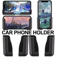 Universal Car Mobile Phone Holder Self-adhesive Mutifunctional Dashboard Mount Bracket Adjustable Width Phone Stand Auto Navigation Rack