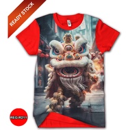 3D Children's Lion Dance T-Shirt Lion Dance Children's Lion Dance Shirt REG-R211