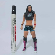 Aj lee wwe smack down wrestling action figure Toy by mattel basic About 7inch High