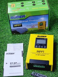 Mppt 40A SUOER แท้ Solar Charge Controller โซล่าร์ชาร์จเจอร์ MPPT 40A รุ่นใหม่ล่าสุด