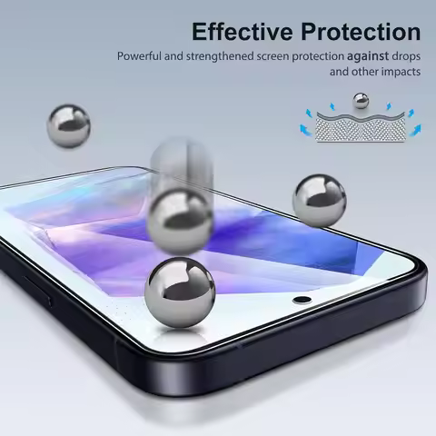 2/4Pcs HD Tempered Glass For Samsung Galaxy A55 A35 5G Film
